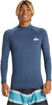 Quiksilver Mnner 2024 Everyday UPF50 Langarm-Lycra-Weste AQYWR03131 - Vintage Indigo Heather